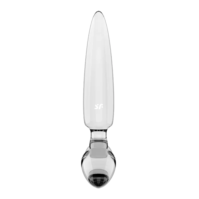 Тристоронній скляний дилдо Satisfyer Triple Crystal 1 Transparent — фото 3