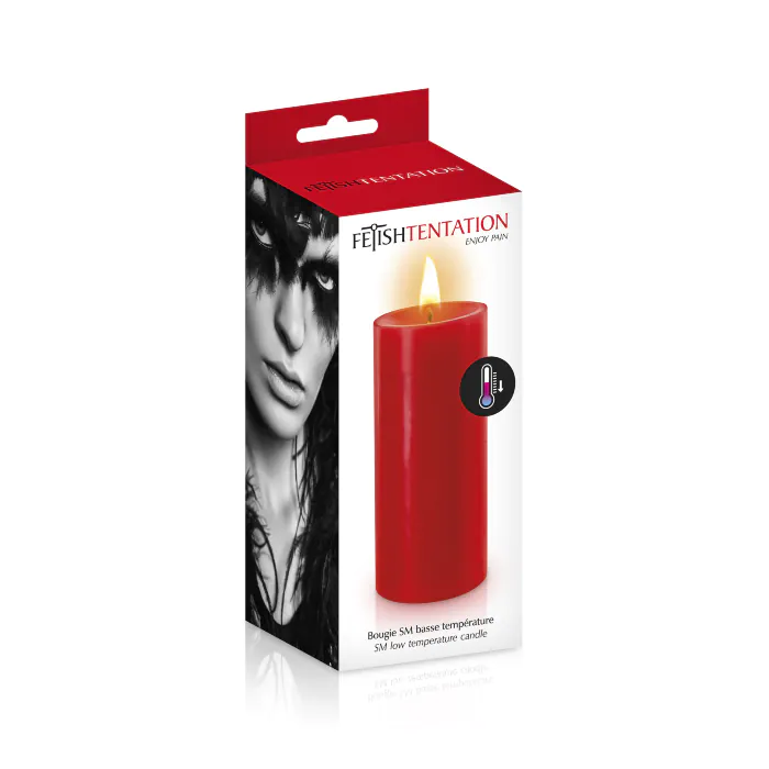 БДСМ свічка Fetish Tentation SM Low Temperature Candle Red — фото 4