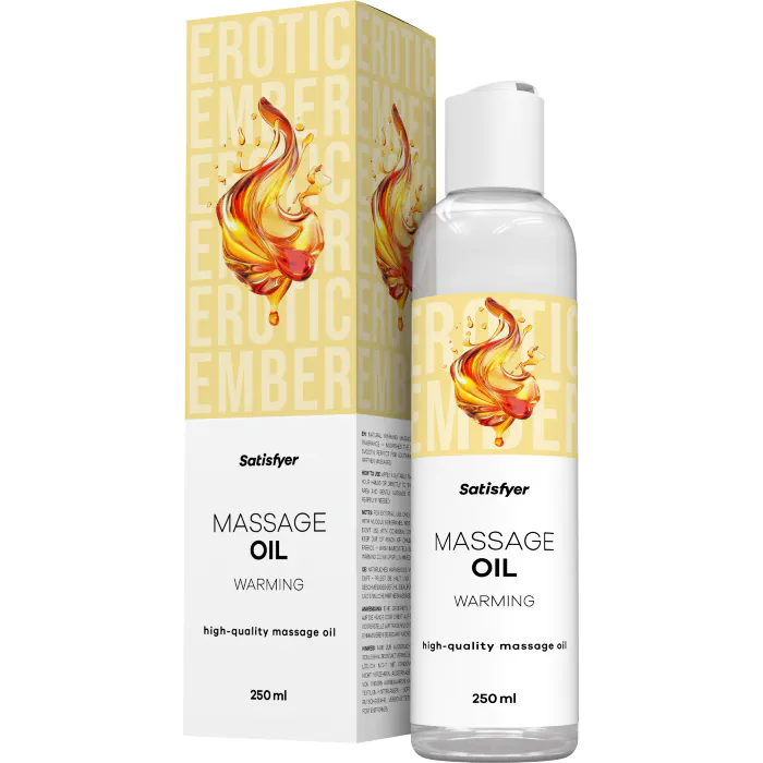 Масажна олія Satisfyer Massage Oil Warming 250 мл — фото 12