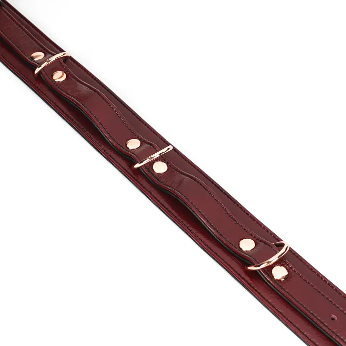 Фіксатори для стегон Liebe Seele Wine Red Thigh Cuffs L — фото 6