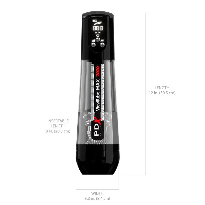 Мастурбатор PDX Elite ViewTube Max View — фото 3