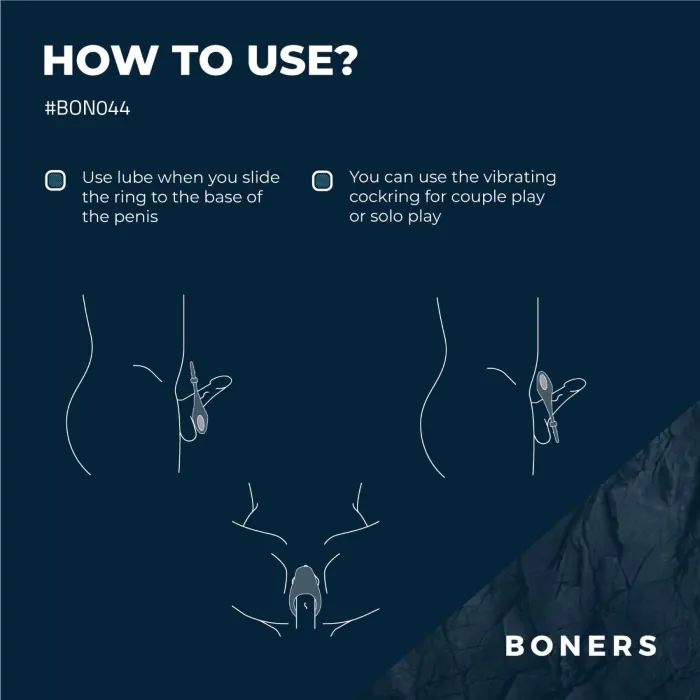 Ерекційне кільце Boners Adjustable Cockring — фото 10