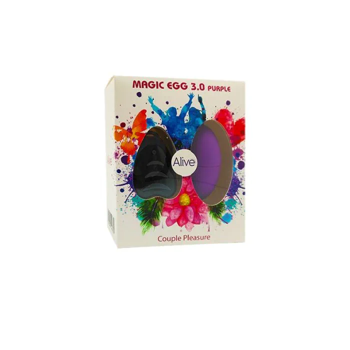 Віброяйце Alive Magic Egg 3.0 Purple — фото 2