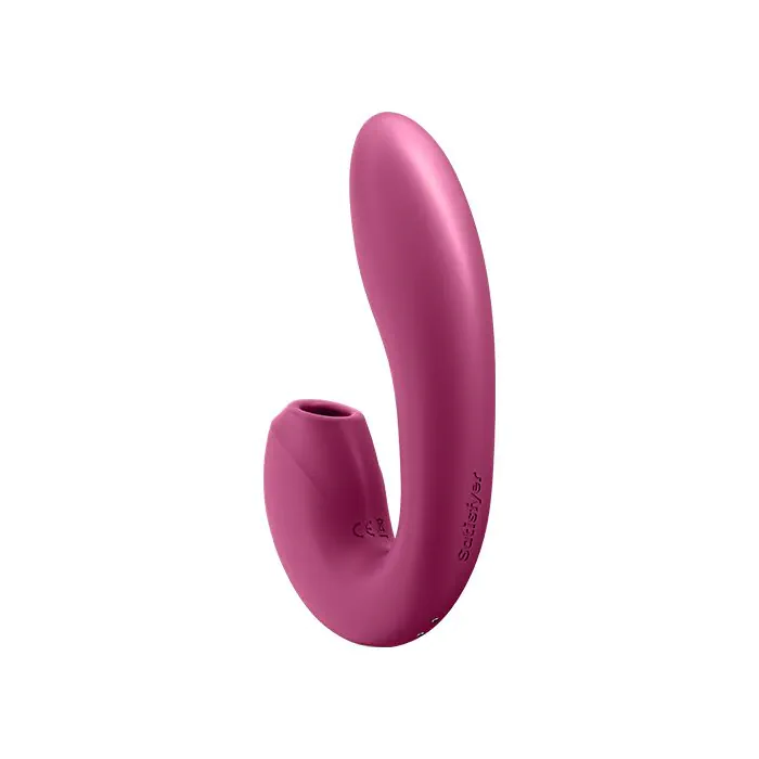 Вакуумний вібратор Satisfyer Sunray Connect App berry — фото 5