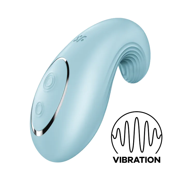 Вібратор Satisfyer Dipping Delight light blue