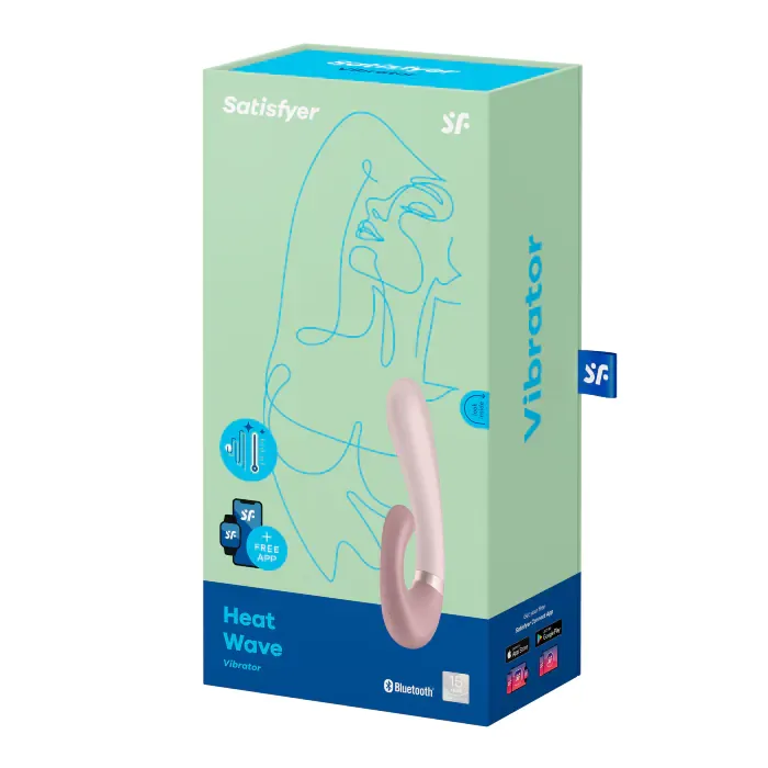 Смарт вібратор Satisfyer Heat Wave mauve — фото 7