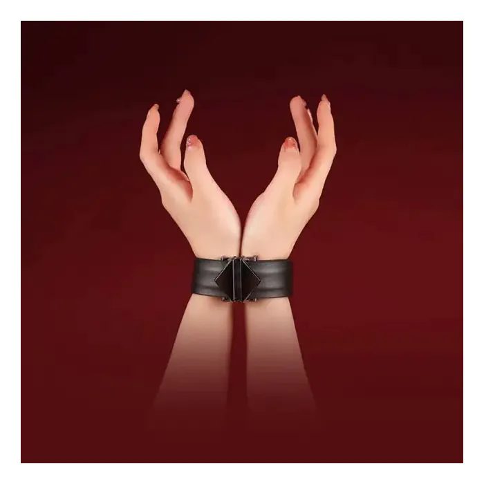 Наручники Lockink Wristcuffs-Anklecuffs Black Set — фото 9
