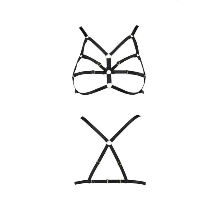 Ліф Passion Exclusive Armanda Bra L/XL Black