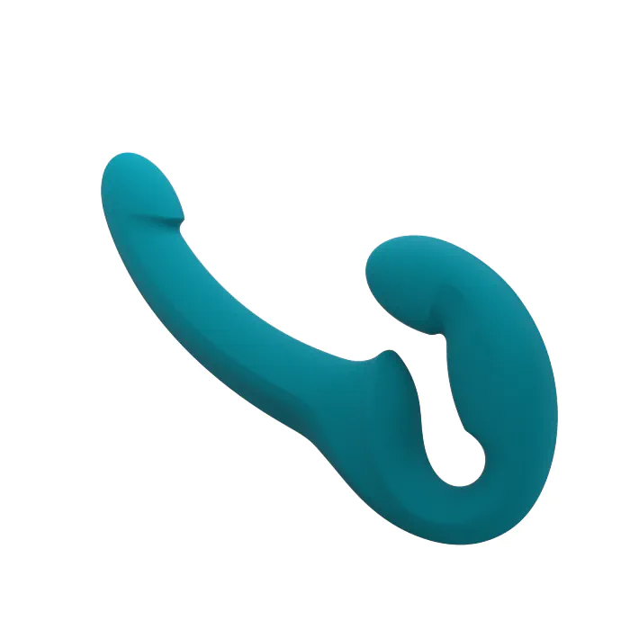 Страпон фалоімітатор подвійний Fun Factory Share lite blue