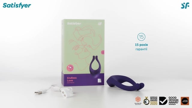 Вібратор для пар Satisfyer Endless Love Lila — фото 4