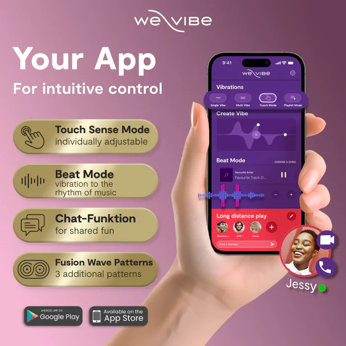 Парний смартвібратор We-Vibe Chorus Pro Satin Black — фото 35