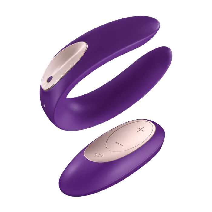Вібратор для пар Satisfyer Double Plus Remote