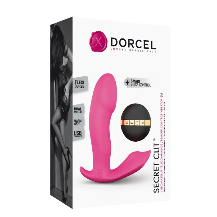 Вібратор для стимуляції клітора та точки G Dorcel Secret Clit — фото 3