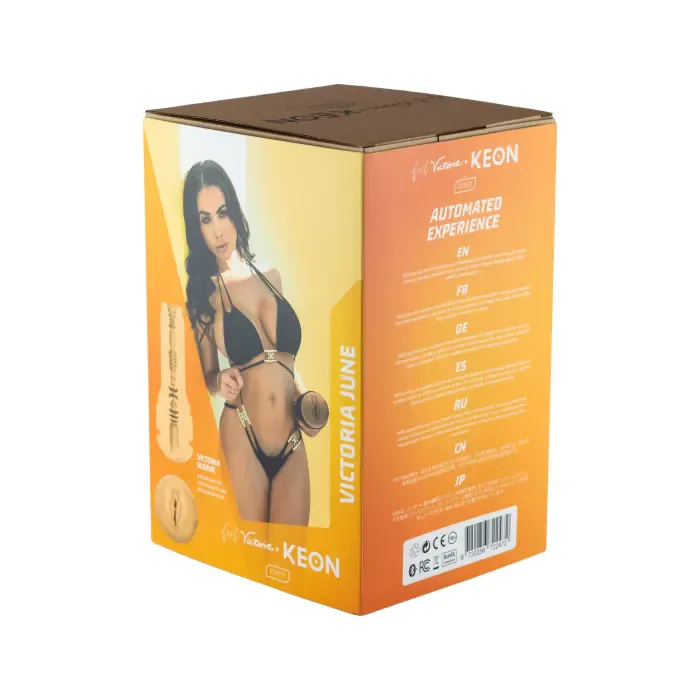 Інтерактивна секс-машина для чоловіків Kiiroo Keon Combo Set з мастурбатором Feel Victoria — фото 7
