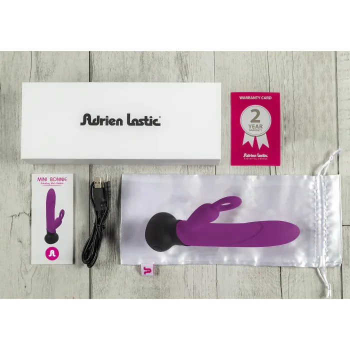 Вібратор кролик Mini Bonnie Adrien Lastic — фото 7