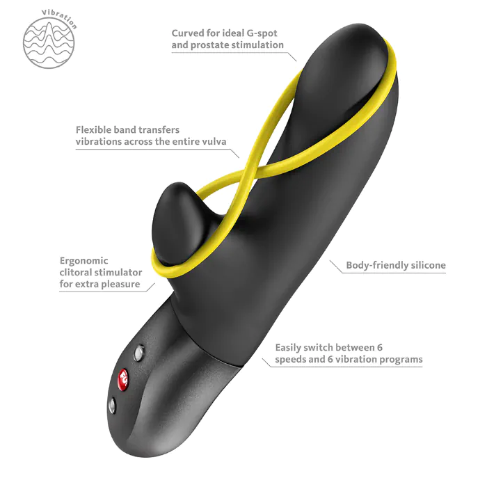 Вібратор Fun Factory Amorino Black — фото 6