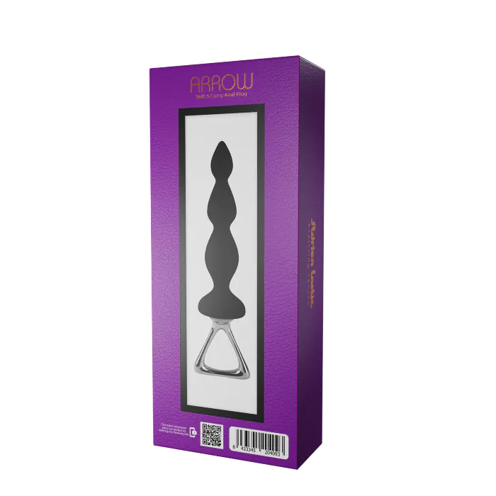 Анальне намисто Adrien Lastic Arrow Black — фото 6