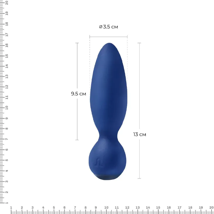 Анальна вібропробка Adrien Lastic Little Rocket — фото 2