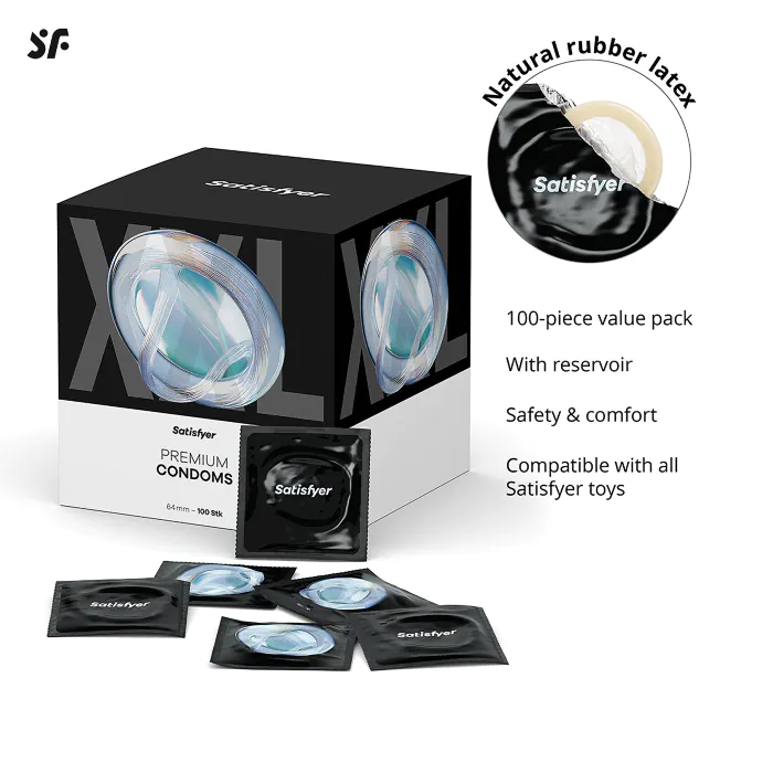 Презерватив Satisfyer Premium XXL 1 шт — фото 5