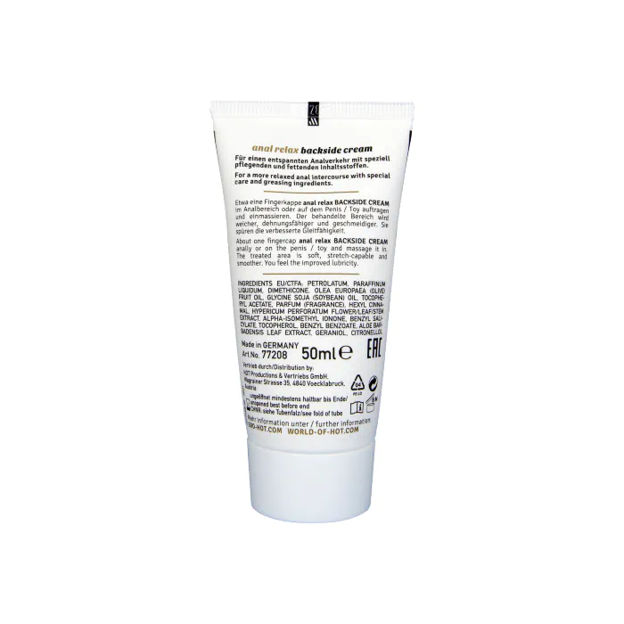 Крем ero by HOT anal Relax Backside Cream 50 мл — фото 2