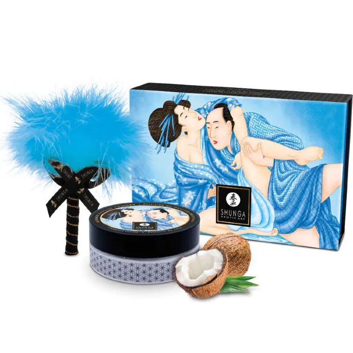 Смачна пудра Shunga Body Powder Coconut Thrills 75 г — фото 3