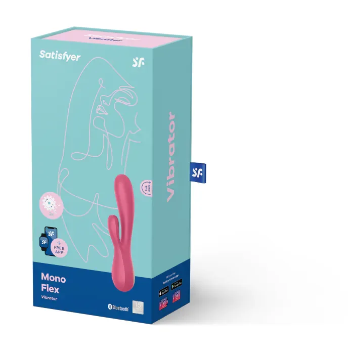 Смарт-вібратор кролик Satisfyer Mono Flex Red — фото 6