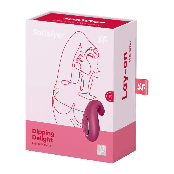 Вібратор Satisfyer Dipping Delight red — фото 7