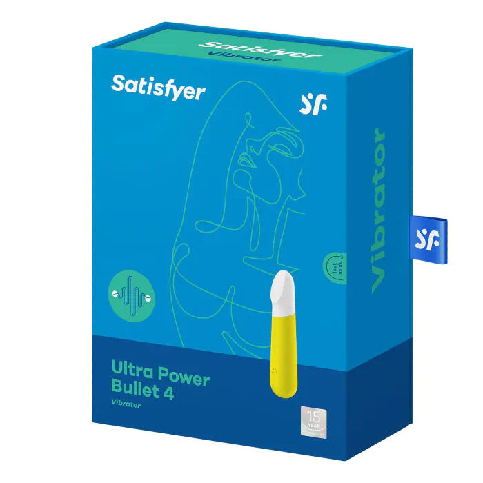 Вібратор для клітора Ultra Power Bullet 4 Yellow — фото 6