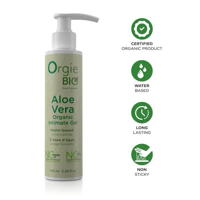Лубрикант на водній основі Orgie Bio Aloe Vera Intimate Gel 100 мл — фото 3