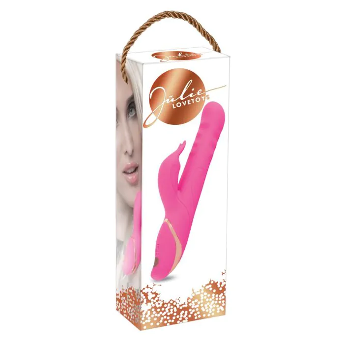 Вібратор кролик Julie Rabbit Vibrator with wav — фото 5