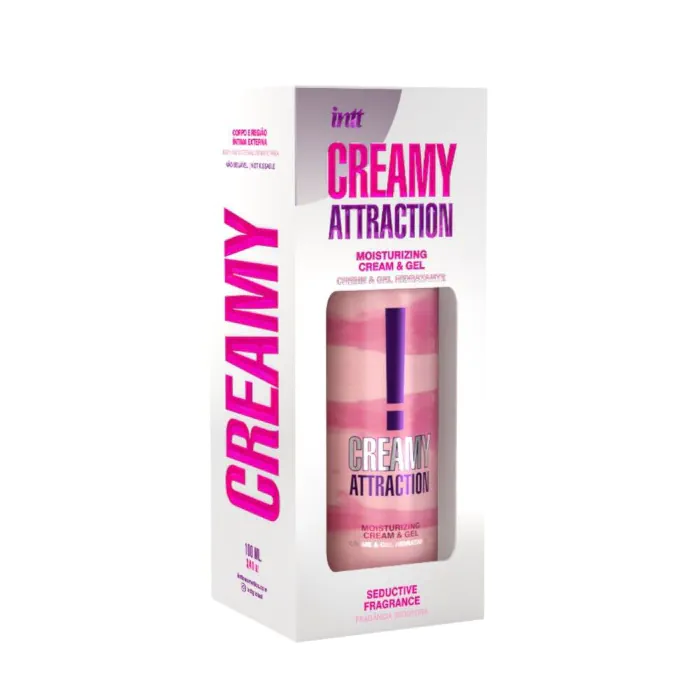 Зволожувальний крем-гель 2в1 Intt Creamy Attraction Seduction 100 мл — фото 3