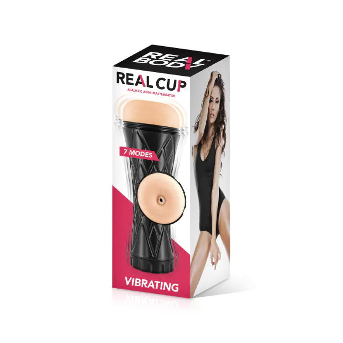 Мастурбатор Real Body Real Cup Anus Vibrating — фото 5