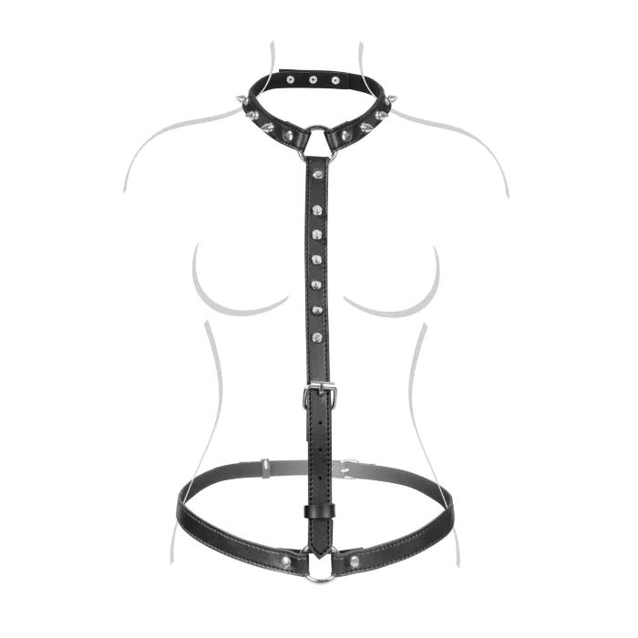 Портупея Fetish Tentation Sexy Adjustable Harness Black