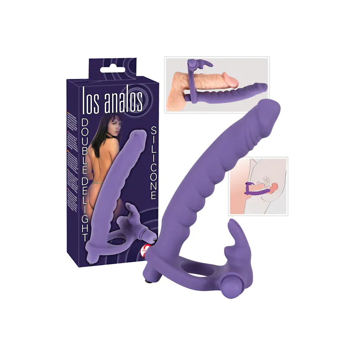Страпон для подвійного проникнення Strap-on Dildo for him