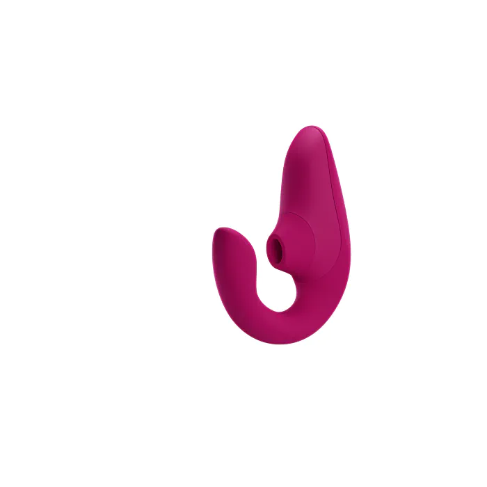 Вібратор кролик з вакуумною стимуляцією Womanizer Blend Vibrant Pink — фото 4