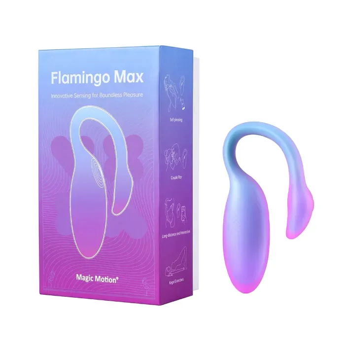 Смарт-віброяйце Magic Motion Flamingo Max Blue 2 в 1 — фото 12