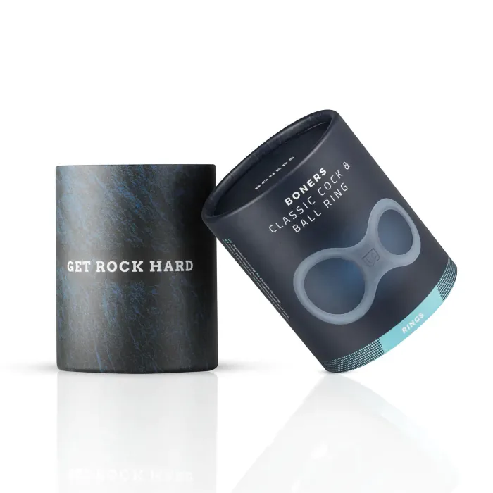 Подвійне ерекційне кільце Boners Classic Cock & Ball Ring — фото 2