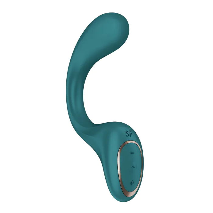 Вагінально-кліторальний вібратор Satisfyer G for Goddess 2 Bottle Green — фото 2