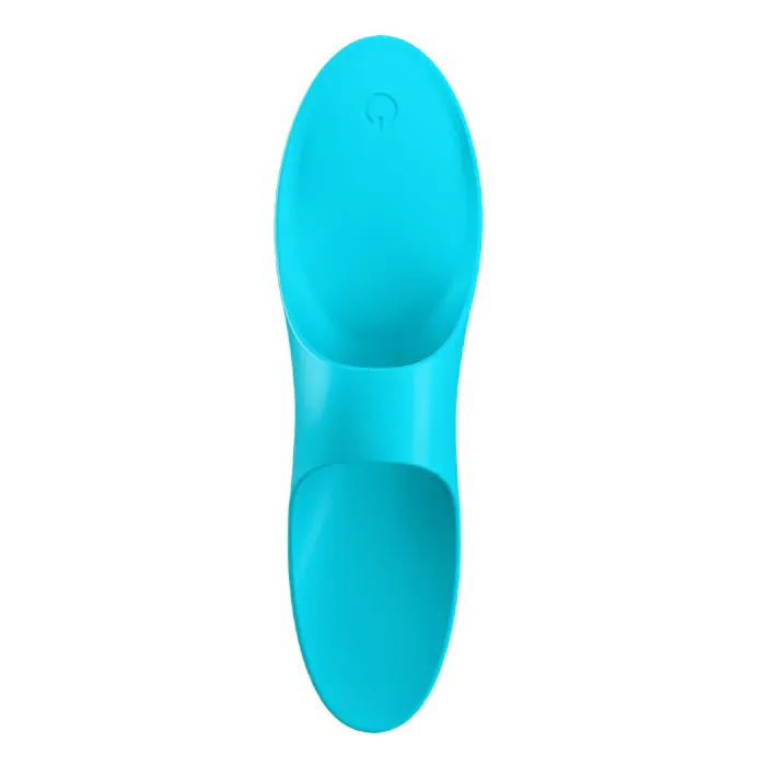 Вібратор на палець Finger Vibrator Satisfyer Teaser light blue — фото 4