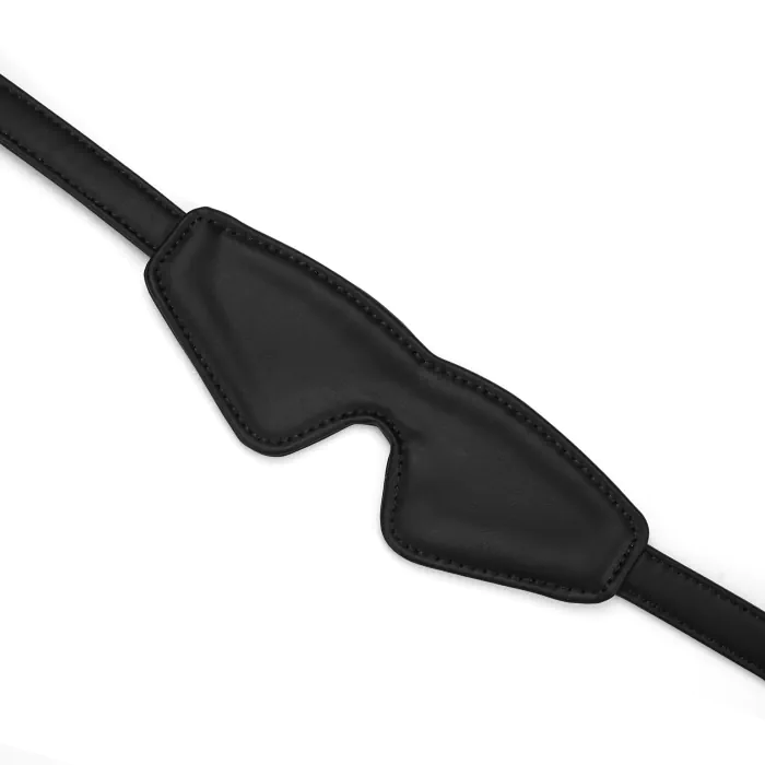 Маска на очі Liebe Seele Black Organosilicon Blindfold — фото 2