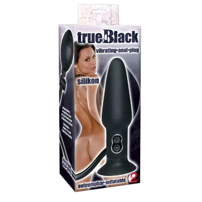 Анальна пробка True Black — фото 2