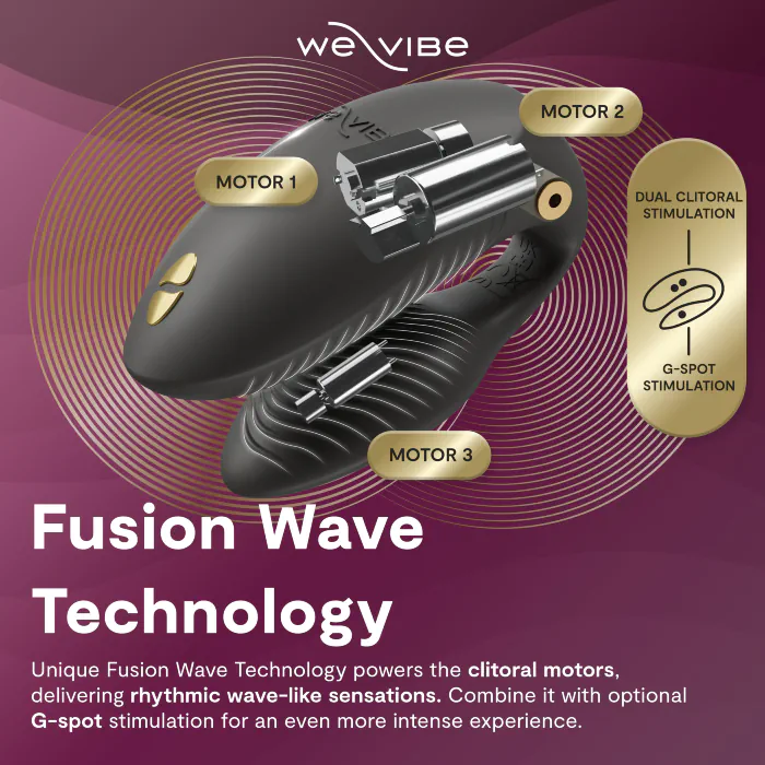 Парний смартвібратор We-Vibe Chorus Pro Satin Black — фото 30