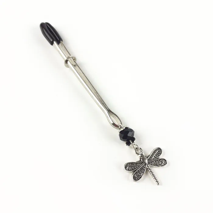 Затискач для клітора Art of Sex Clit Clamp Silver Pearl Dragonfly