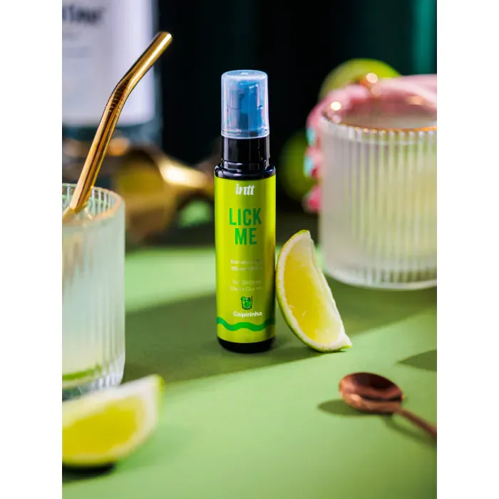 Лубрикант Intt Lick Me Kissable Gel Caipirinha 50 мл — фото 2