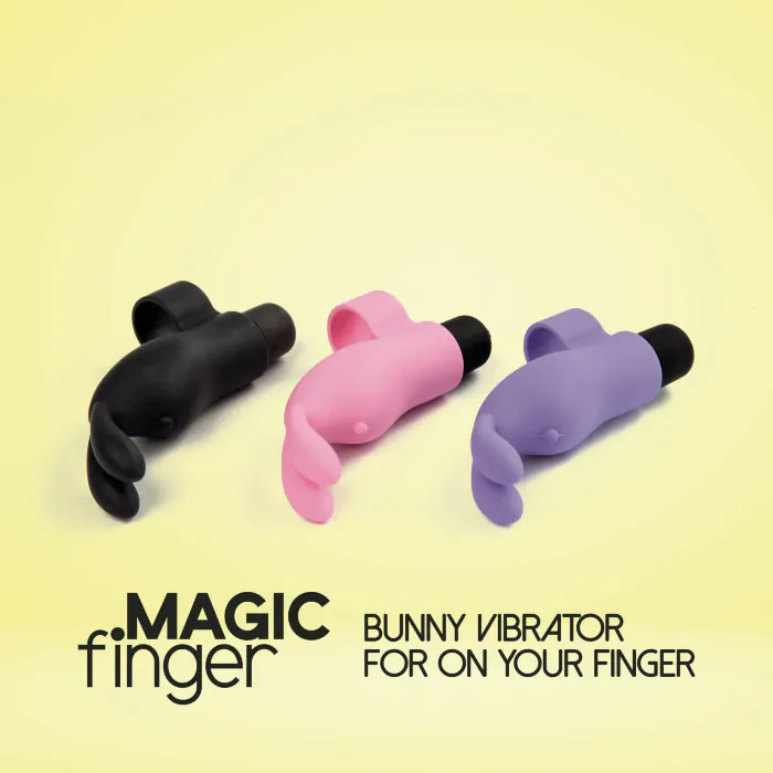 Вібратор на палець FeelzToys Magic Finger Vibrator Purple — фото 6