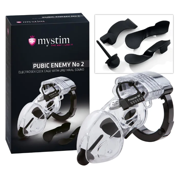 Клітка для члена з електростимуляцією Mystim Pubic Enemy No 2 — фото 5