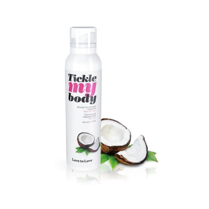 Масажна піна Love To Love Tickle My Body Coconut 150 мл