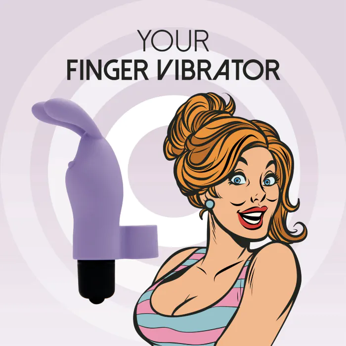 Вібратор на палець FeelzToys Magic Finger Vibrator Purple — фото 2