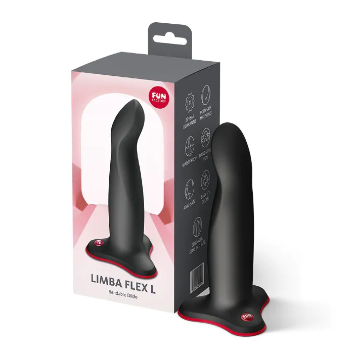 Фалоімітатор Fun Factory Limba Flex L Black — фото 4