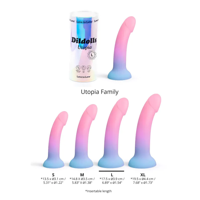 Дилдо Love To Love Dildolls Utopia L — фото 5